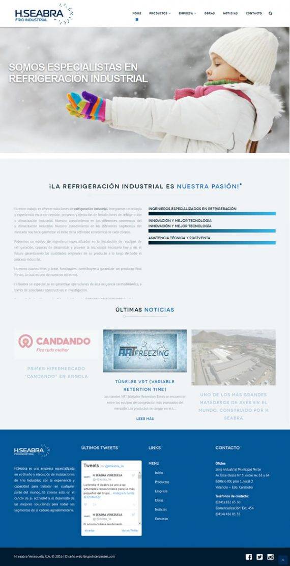 Hseabra - Diseño web cms Valencia Carabobo Venezuela